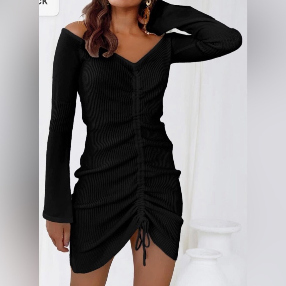 NWT BTFBM Long Sleeve Mini Bodycon Dress